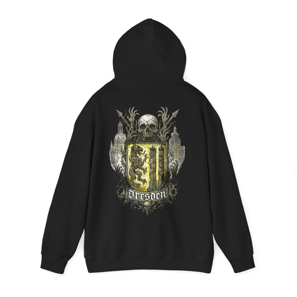 Dresden: Front-/Backprint, Unisex Hoodie **Grimwater-Edition**