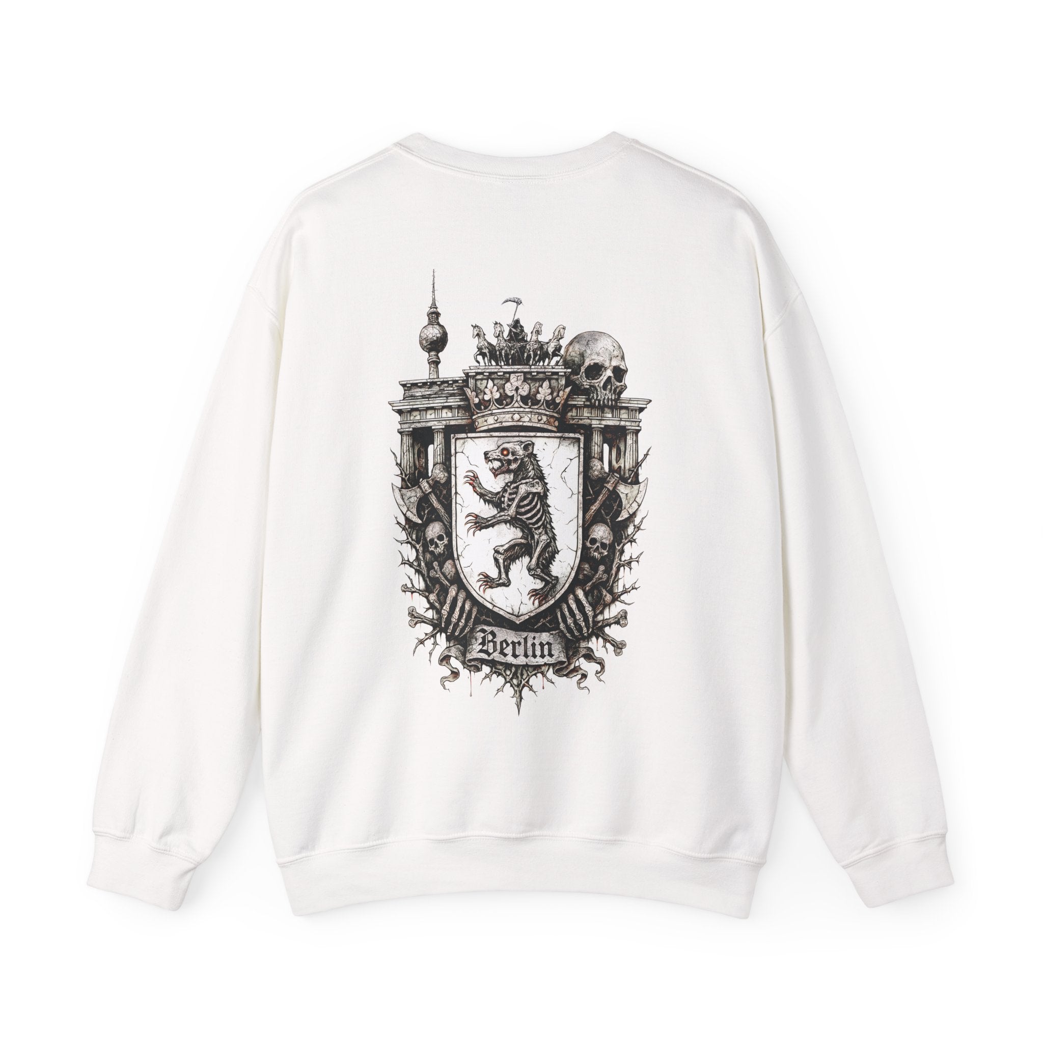 Berlin - Front-/Backprint, Unisex Sweatshirt: **Grimwater-Edition**