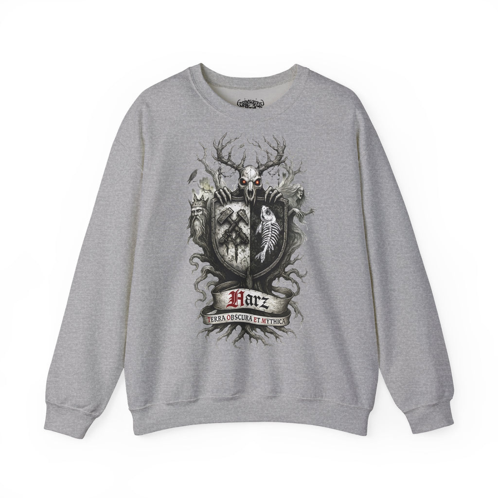 Der Harz: Harz-Collection, Frontprint, Unisex Sweatshirt **Grimwater-Edition**