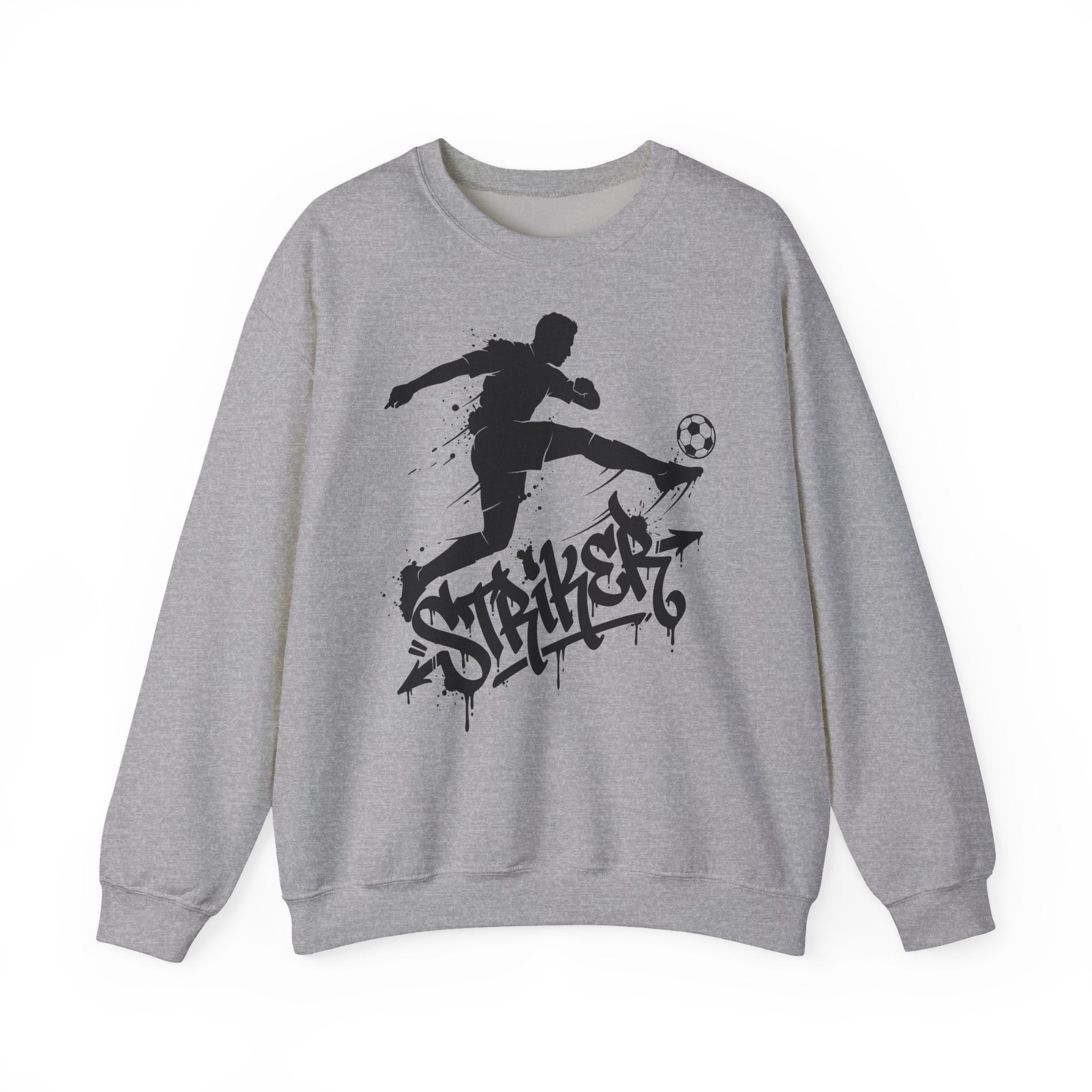 Soccer Striker 03: Frontprint, Unisex Sweatshirt