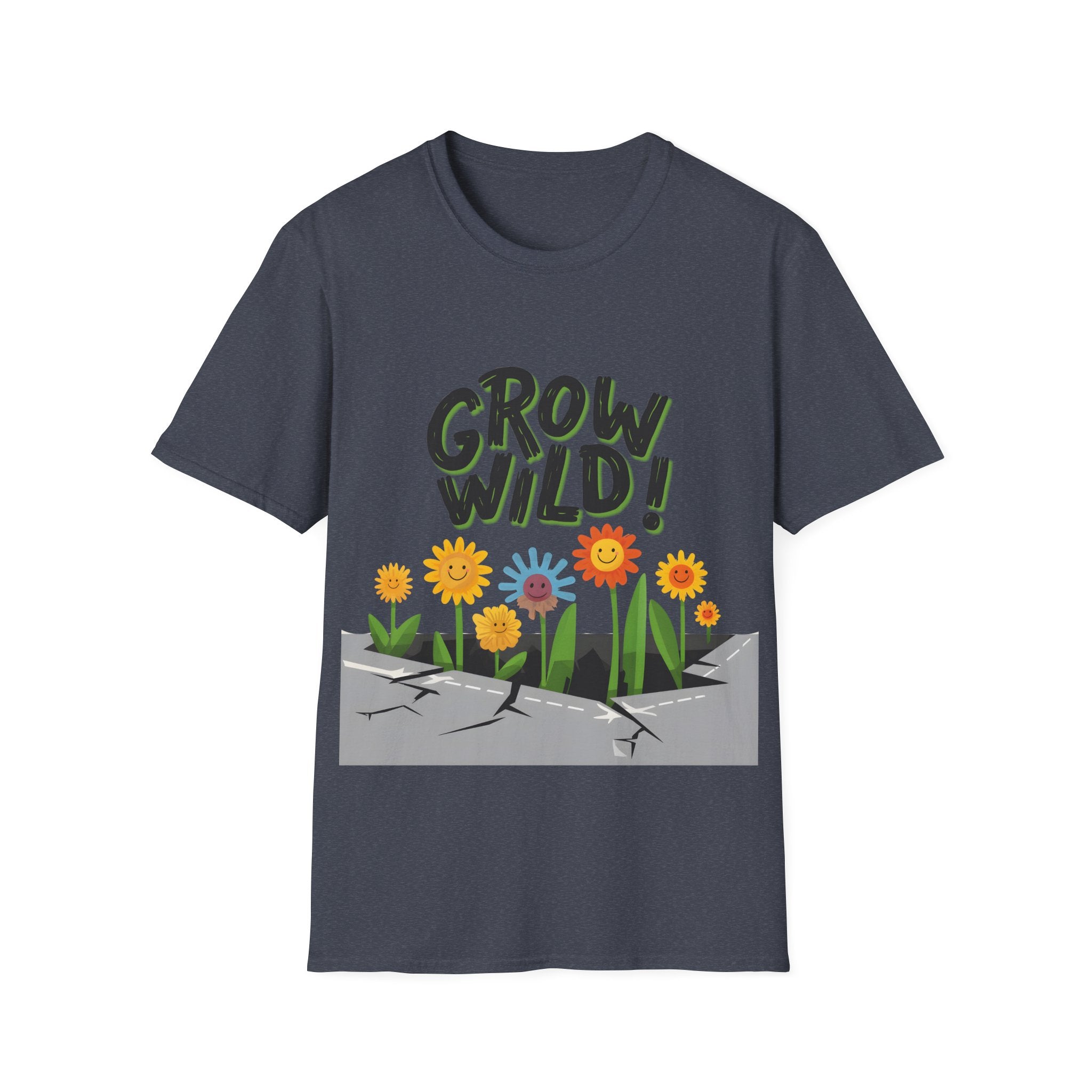 Wild Spirit - Be Yourself: Frontprint, Unisex (Slim) T-Shirt