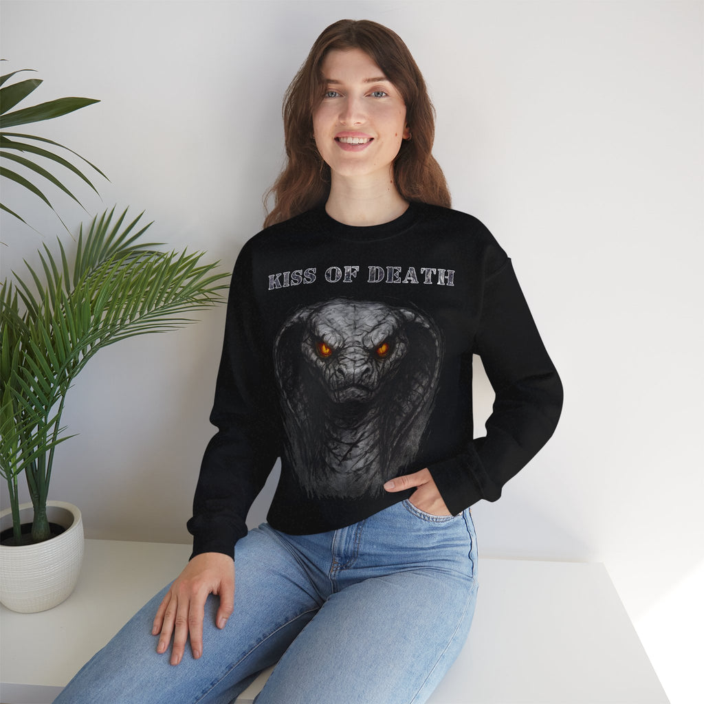 Cobra - Kiss of Death: Animals-Collection, Frontprint, Unisex Sweatshirt