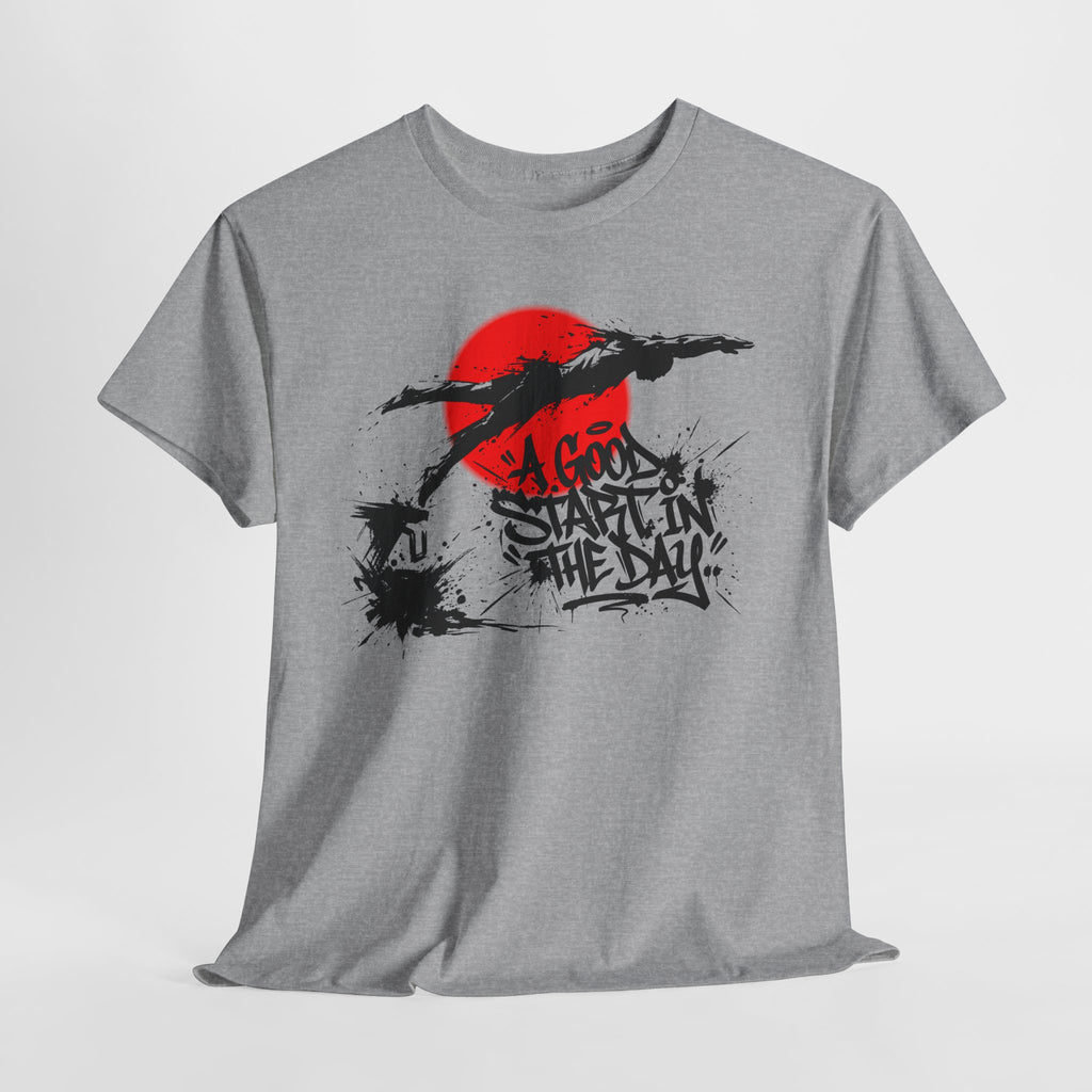 Schwimmen - A GOOD START : Frontprint, Unisex T-Shirt