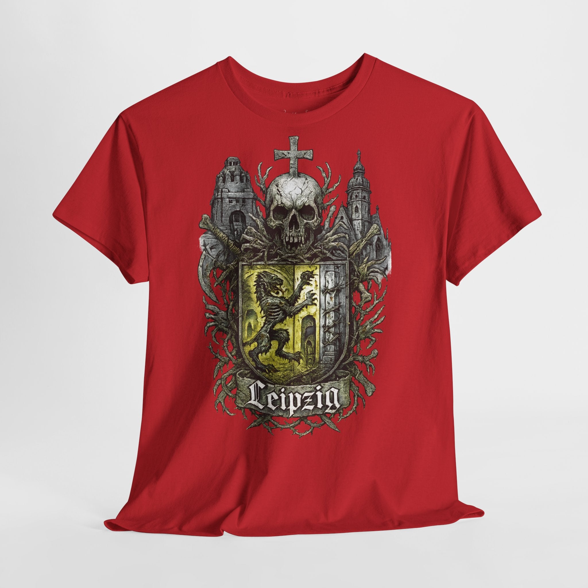 Leipzig: Frontprint, Unisex T-Shirt **Grimwater-Edition**