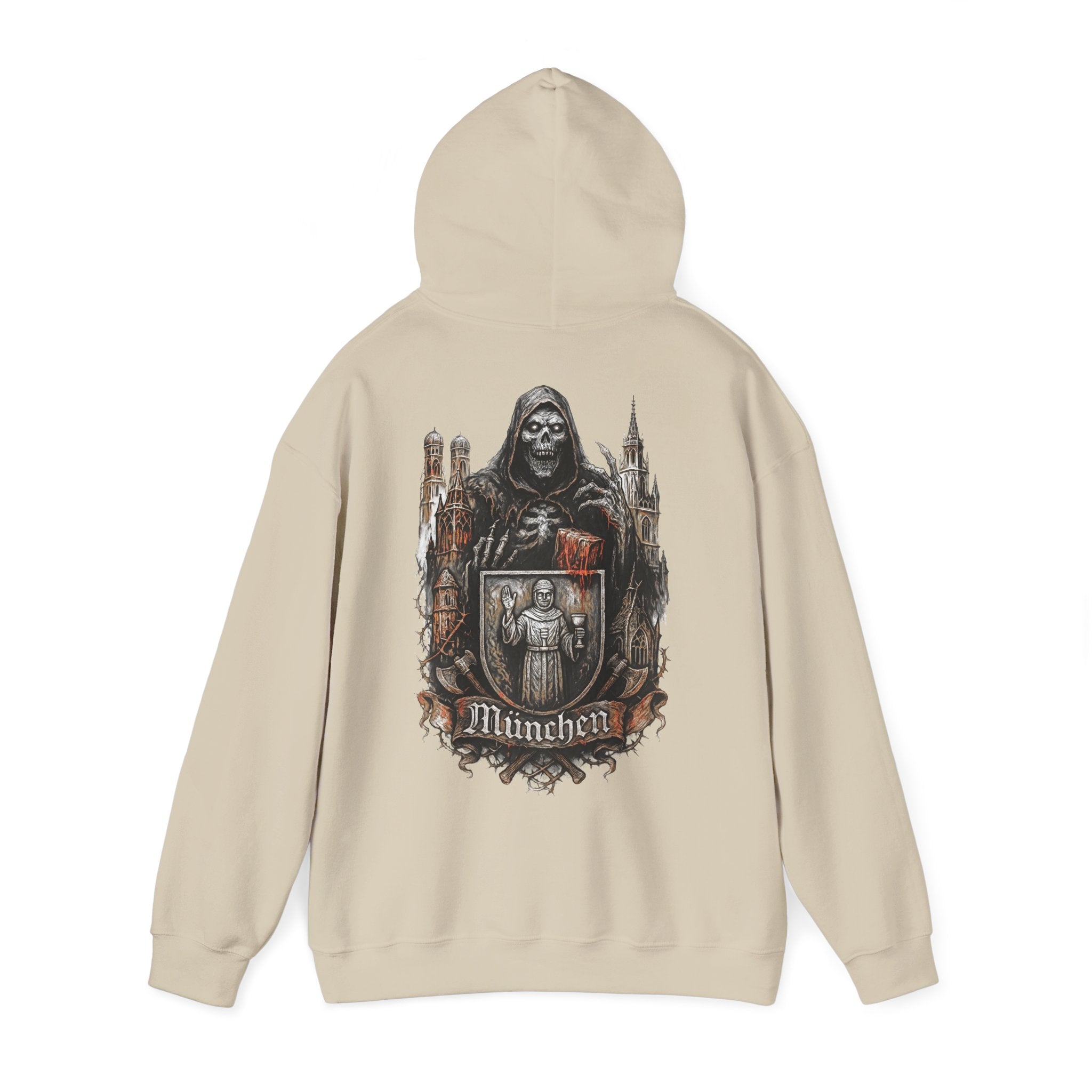 München - Front-/Backprint Unisex Hoodie: **Grimwater-Edition**