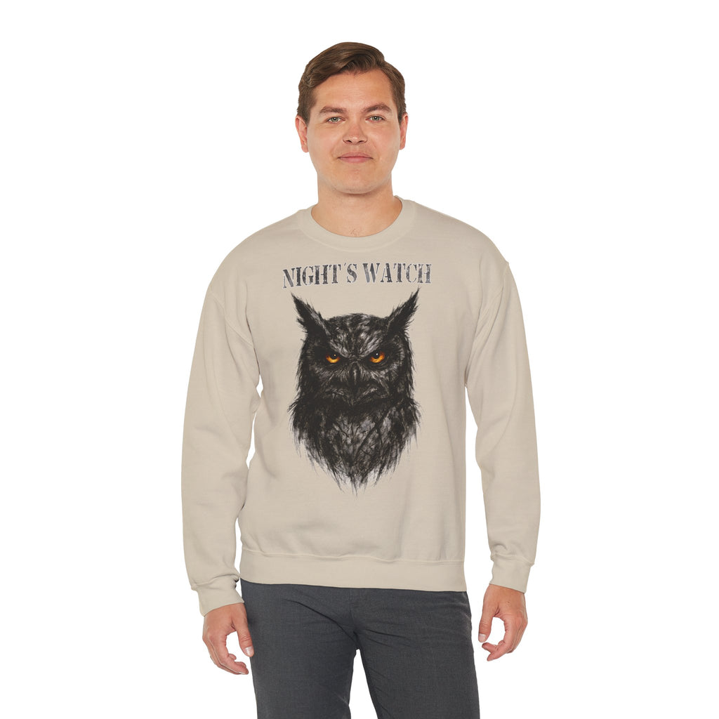Uhu - Night's Watch: Animals-Collection, Frontprint, Unisex Sweatshirt
