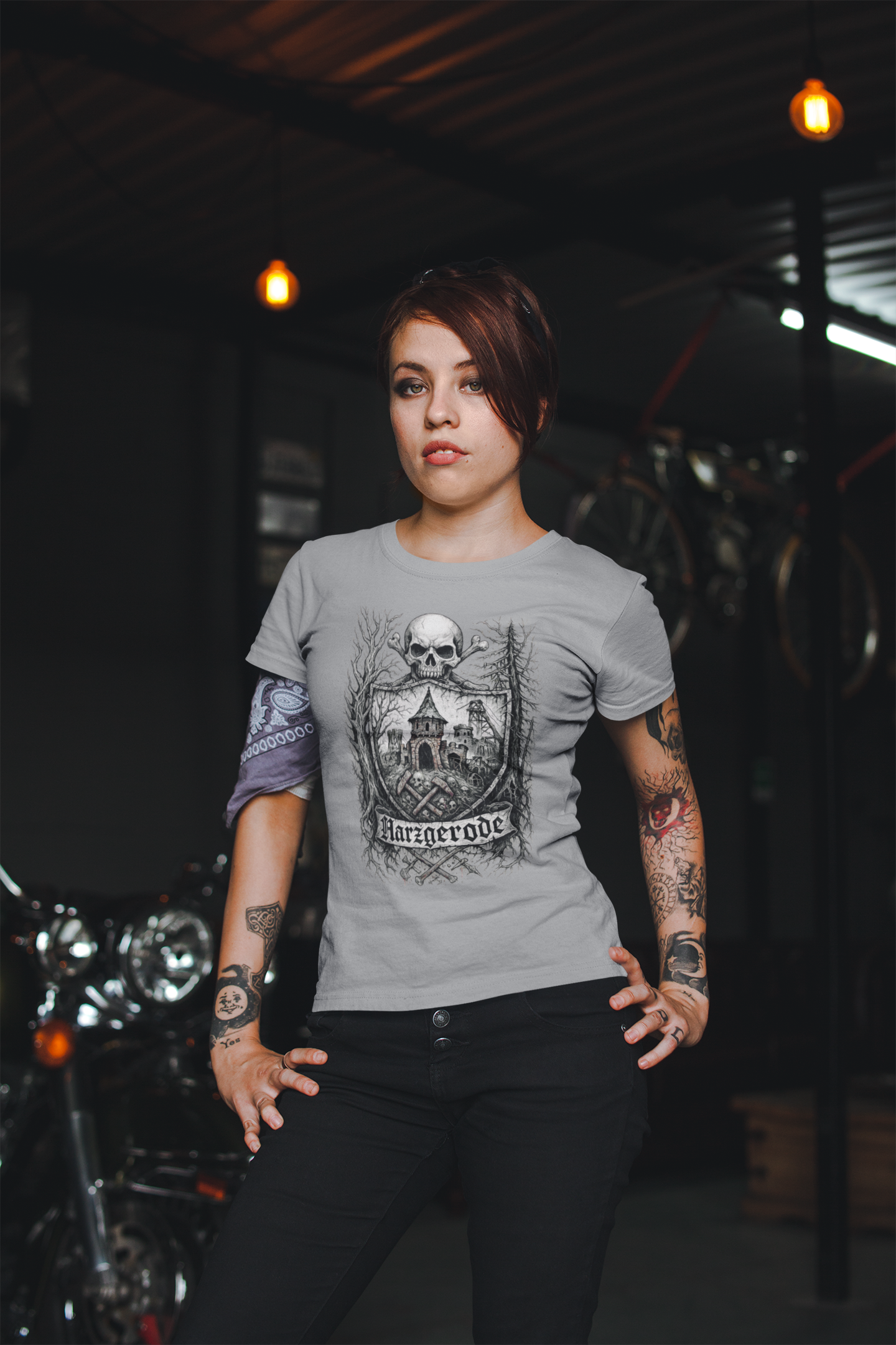 Harzgerode: Frontprint, Womens' T-Shirt **Grimwater-Edition**