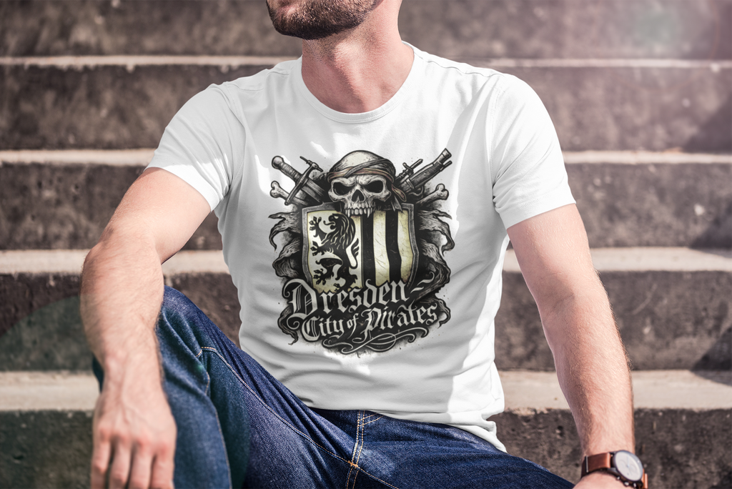 Dresden: Frontprint, Unisex T-Shirt **Grimwater-Edition**